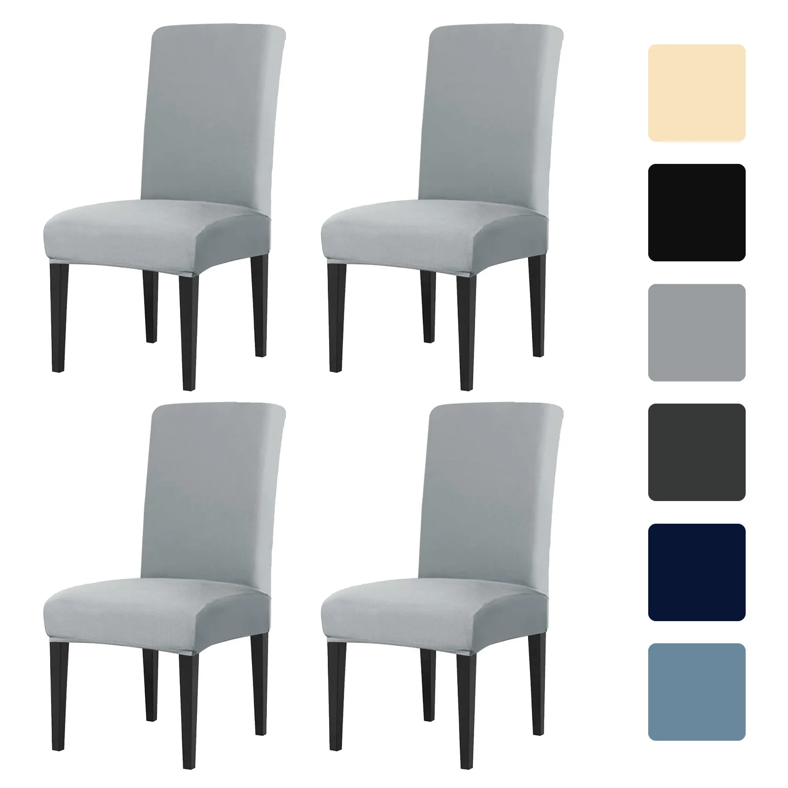 Fundas Elásticas para Sillas Comedor – Protector Extraíble - imagen 5