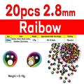 20pcs Rainbow 2o8mm