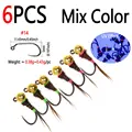 6pcs Mix Color