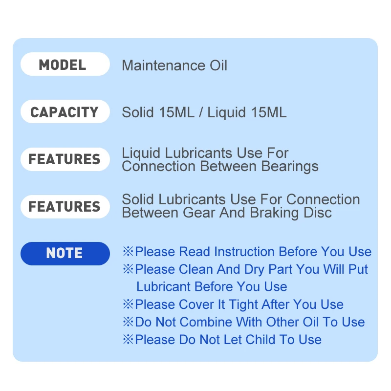 LEYDUN carretes de pesca giratorios, grasa protectora, lubricante de rodamiento de aceite, fundición, herramienta de mantenimiento de aparejos de aceite - imagen 2