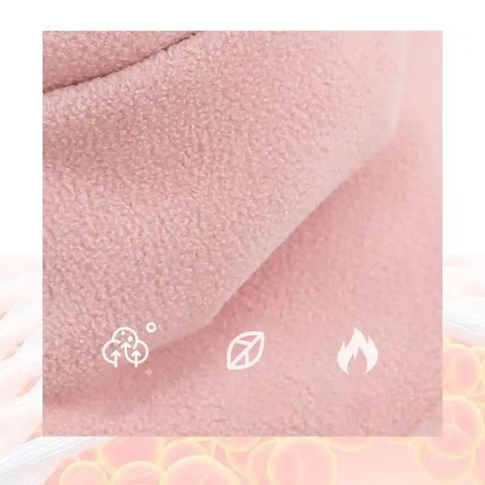 Regalo de felpa bufanda de cuello de felpa suave Protector grueso cuello ajustable a prueba de viento herramientas cálidas invierno