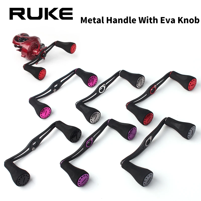 Ruke mango carrete aluminio – compatible Daiwa Shimano Abu Garcia - imagen 4