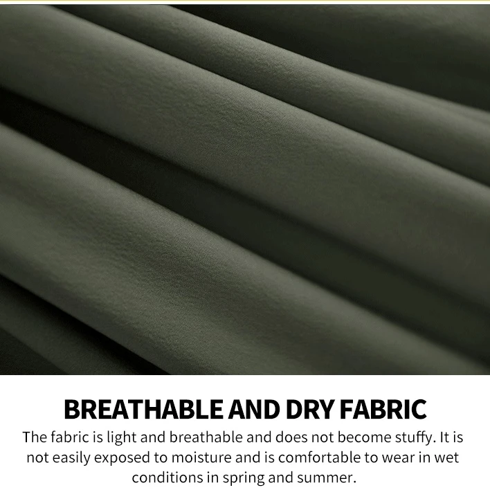 Pantalones cortos de senderismo, pantalones cortos tácticos, pantalones cortos de carga impermeables de secado rápido, pantalones cortos sueltos resistentes al desgaste para exteriores - imagen 3