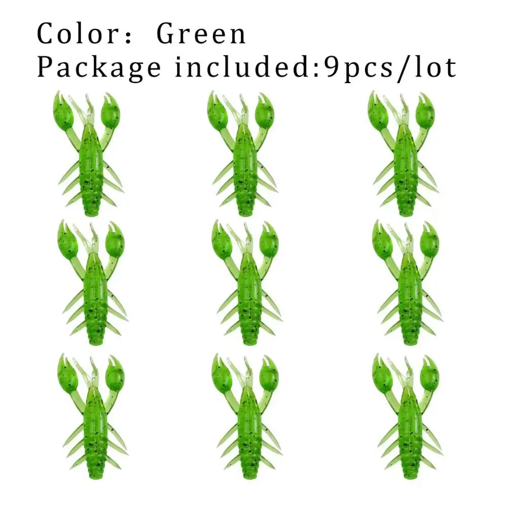 9pcs Green