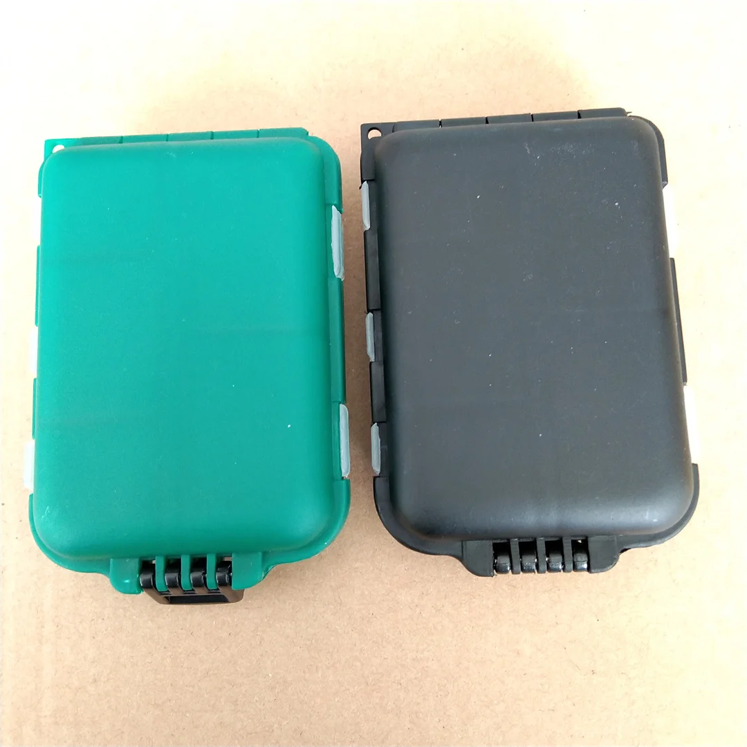 Mini caja de almacenamiento de 10 rejillas, caja de accesorios de partición de equipo de pesca, gancho para cuchara de pesca, caja de almacenamiento de cebo, accesorios de pesca - imagen 5