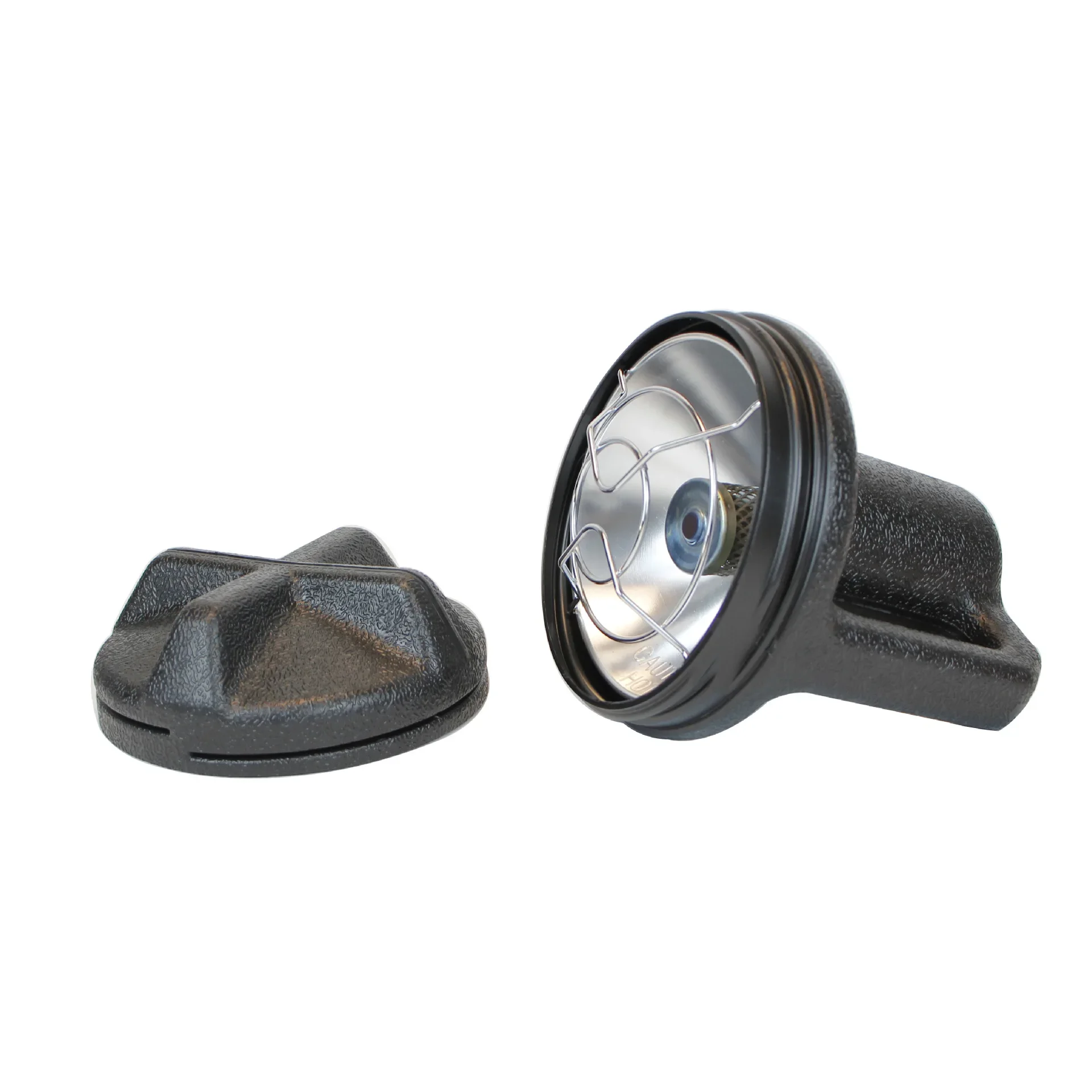 Mini calentador de Gas de queroseno portátil para acampar al aire libre, calentador de estufa de Gas butano a prueba de viento de acero inoxidable con caja de almacenamiento - imagen 3