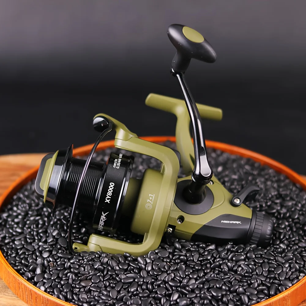 Carrete de pesca giratorio BAKAWA serie 6000-12000 rueda de pesca 7 + 1 rodamientos de acero 4,9: 1 carrete de pesca accesorios de pesca equipo - imagen 2