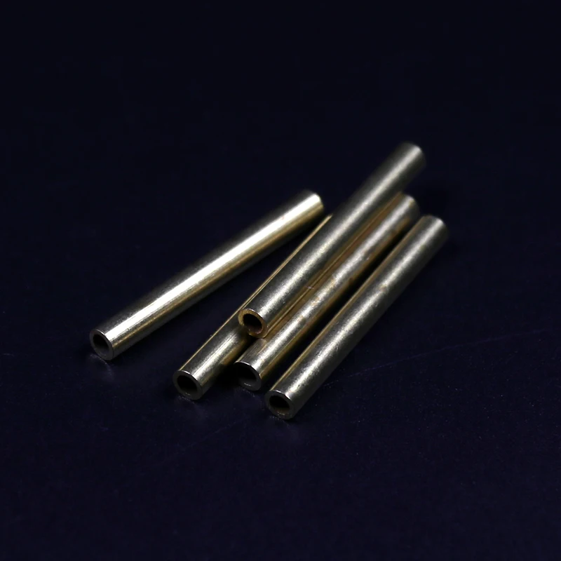 Wifreo-Conjunto de sistema de atado de moscas, tubo de latón de 3mm + conos + Tubo de revestimiento + Tubo de unión, Material de atado de moscas de acero de salmón - imagen 4