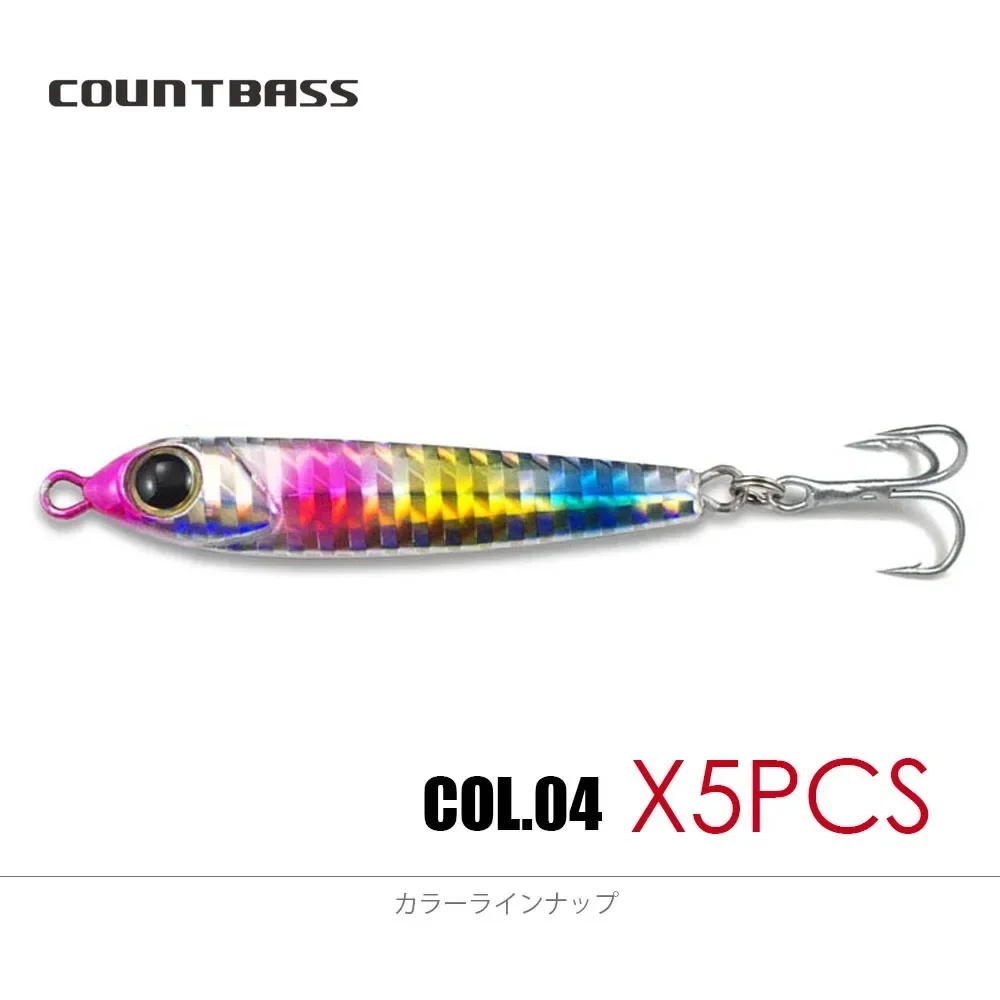 Microplantillas COUNTBASS para jigging de lubina con anzuelos triples - imagen 5