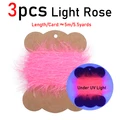 3pcs Lt Rose