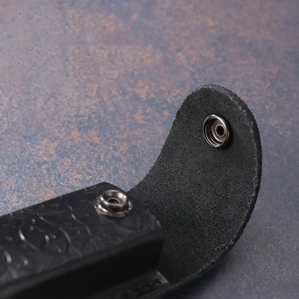 Nuevo Funda para cuchillo de cintura negra, plegable, 4 estilos, linterna, cinturón, equipo de transporte para exteriores, herramienta para exteriores - imagen 2