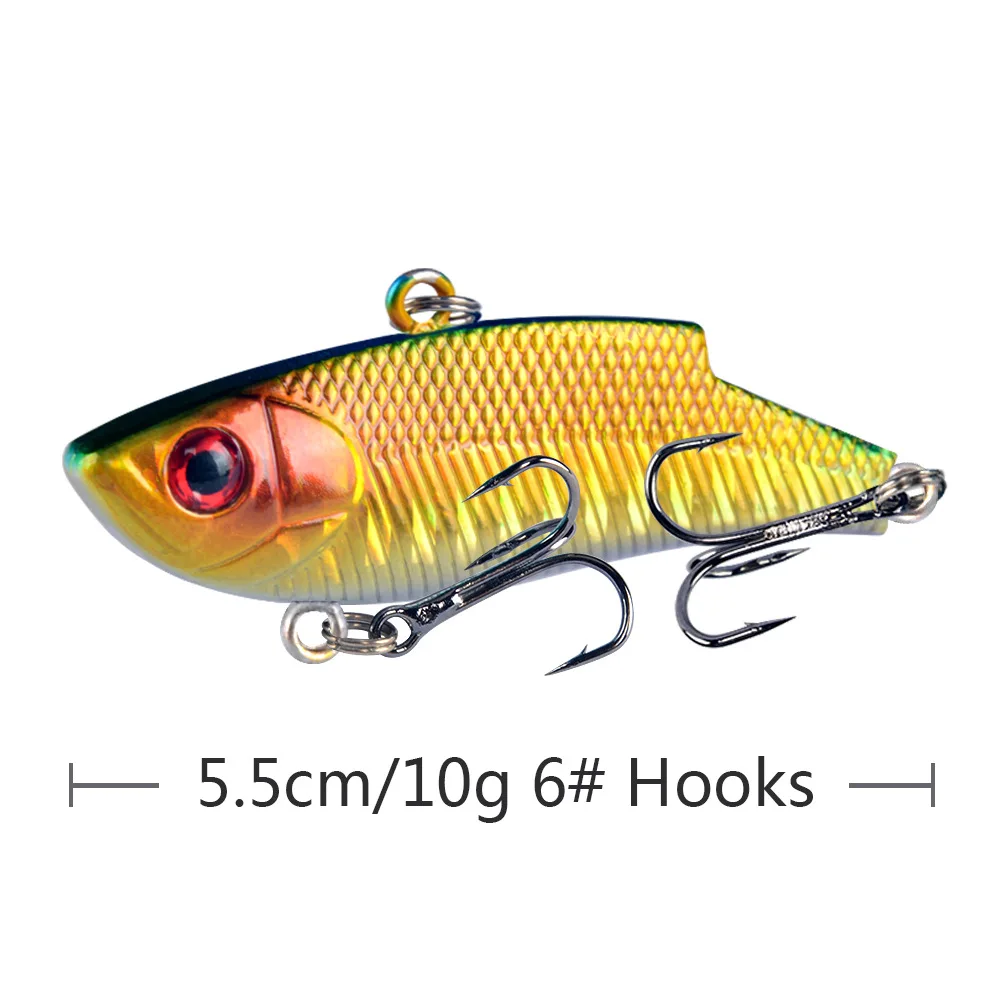 Señuelo de pesca resistente VIB, anzuelo de vibración que se hunde, equipo de pesca, 1 ud. - imagen 3