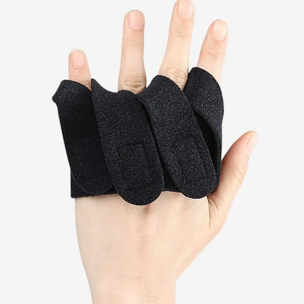 2 uds profesional ajustable dedo Brace compresión portátil dedo soporte transpirable ligero férula-anillo cinta tendinitis - imagen 5