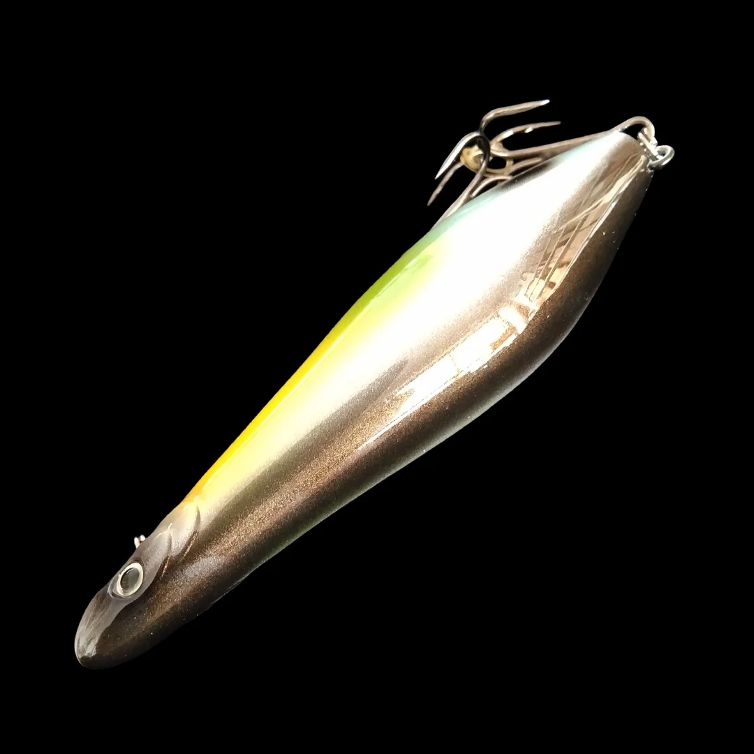 1 unidad de 95mm, 14,6g, señuelo de Pesca con lápiz flotante, señuelos duros para perros de agua superior, cebos Wobbler, cebo duro Artificial, aparejos de Pesca - imagen 4