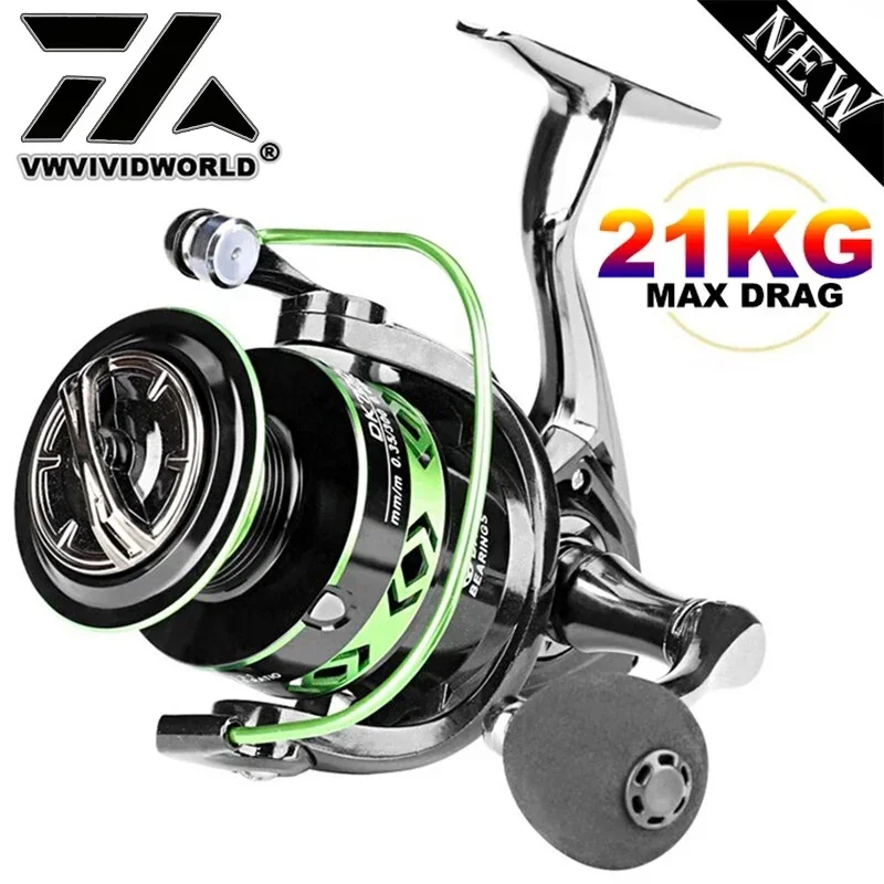 VWVIVIDWORLD Carrete Giratorio 21KG – Carpa agua salada