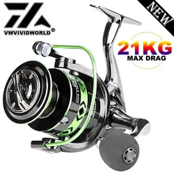 VWVIVIDWORLD Carrete Giratorio 21KG – Carpa agua salada