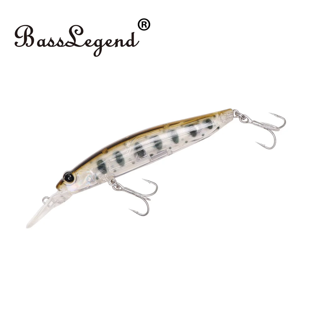 BassLegend Japón pesca hundimiento MDS Minnow Jerkbait trucha cereza sangre lubina Lucio señuelo duro 82S 82mm 9g - imagen 5