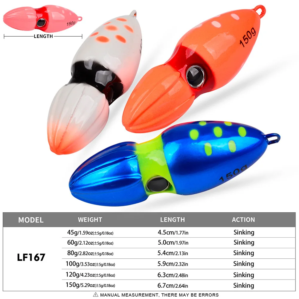Cabeza de plomo jigging LHFSH con skirt cacao - imagen 4
