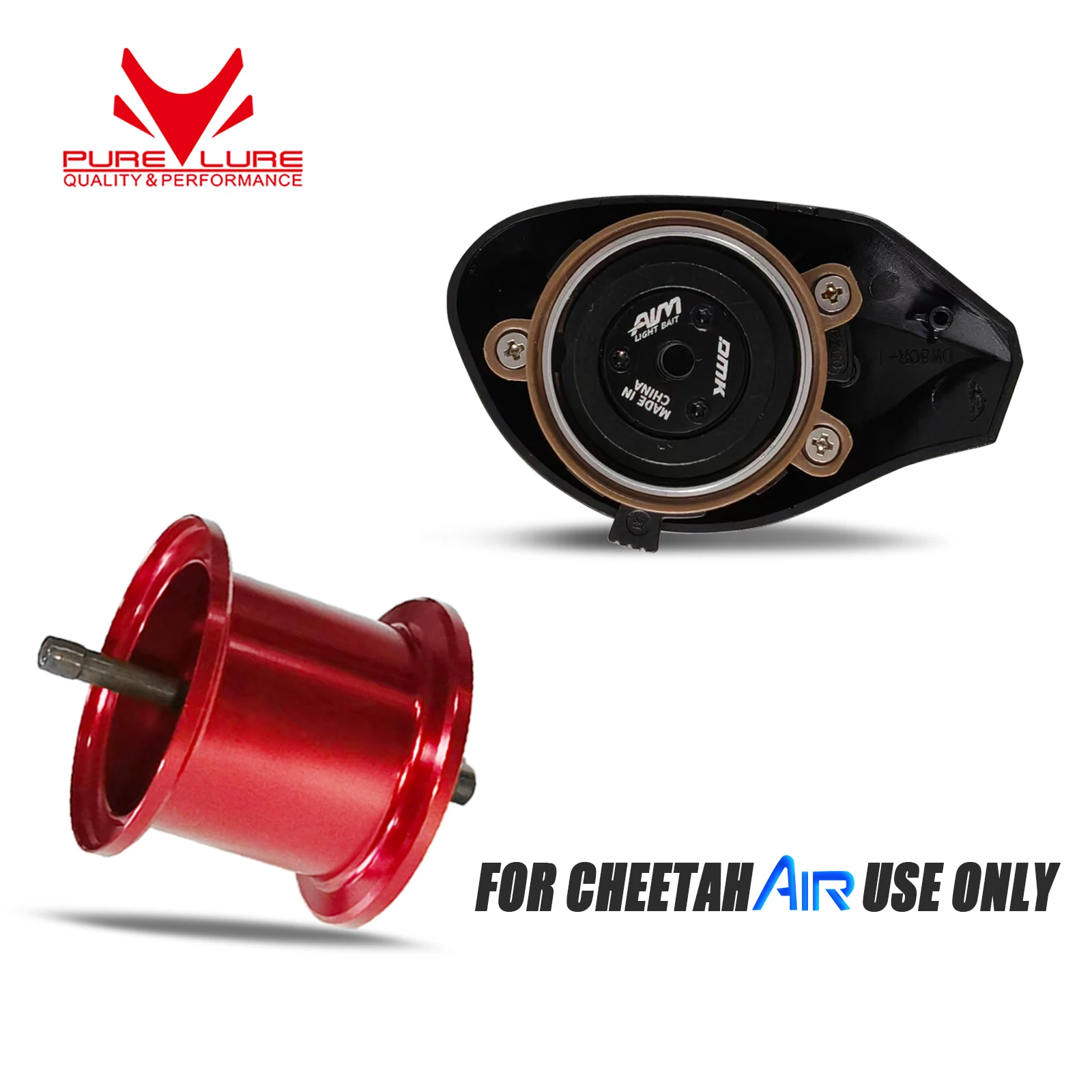 Purelure Cheetah Air Spool – Vinilo para spinning 1-15g - imagen 5