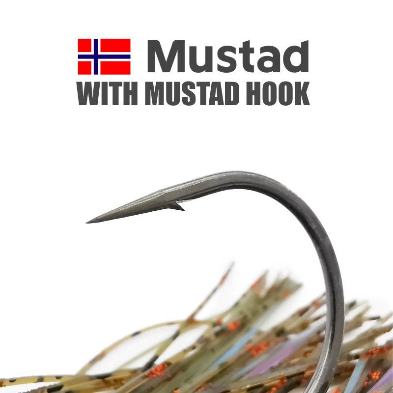 Lureholic Swimbait Mustad – Cebo de natación 7-14g para lubina - imagen 2