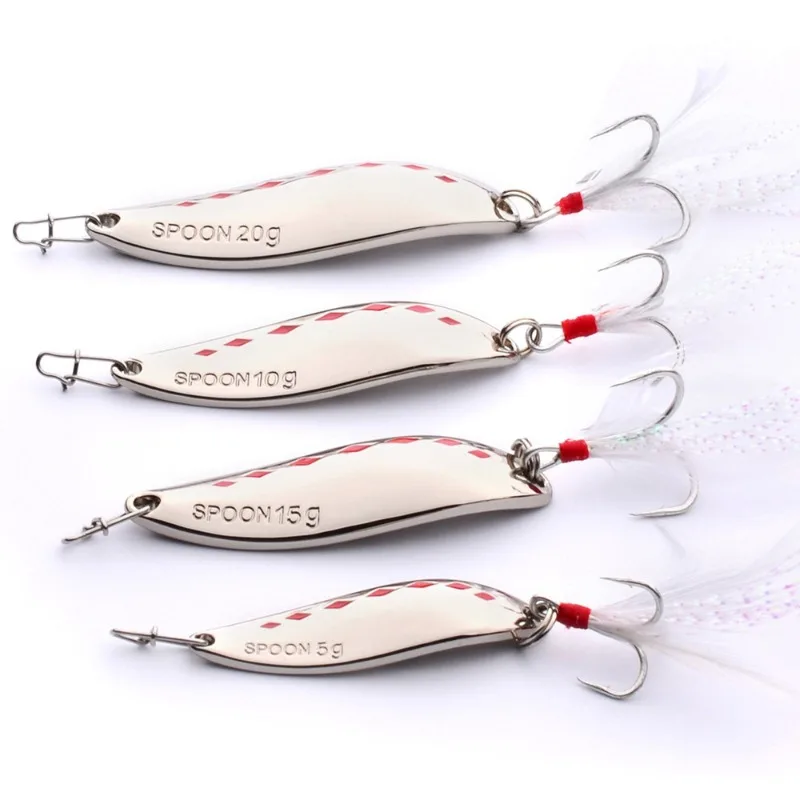 Cebos de vibración de hundimiento de hoja Vib de Metal, Vibe Artificial para aparejos de pesca de perca de Lucio, colores dorados y plateados, 40mm, 5g - imagen 5