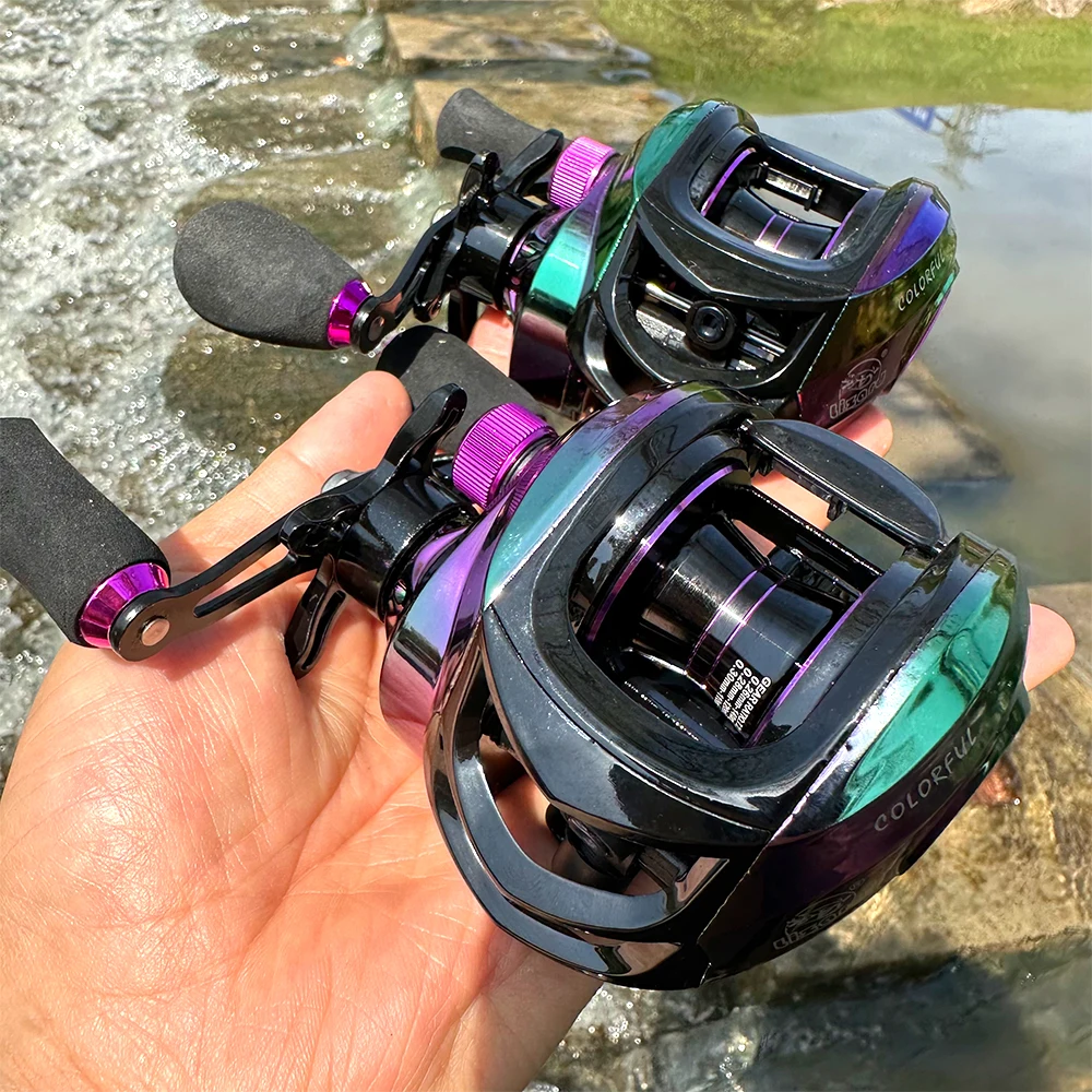 Carrete baitcast low profile – Freno 10 kg para lances precisos - imagen 5