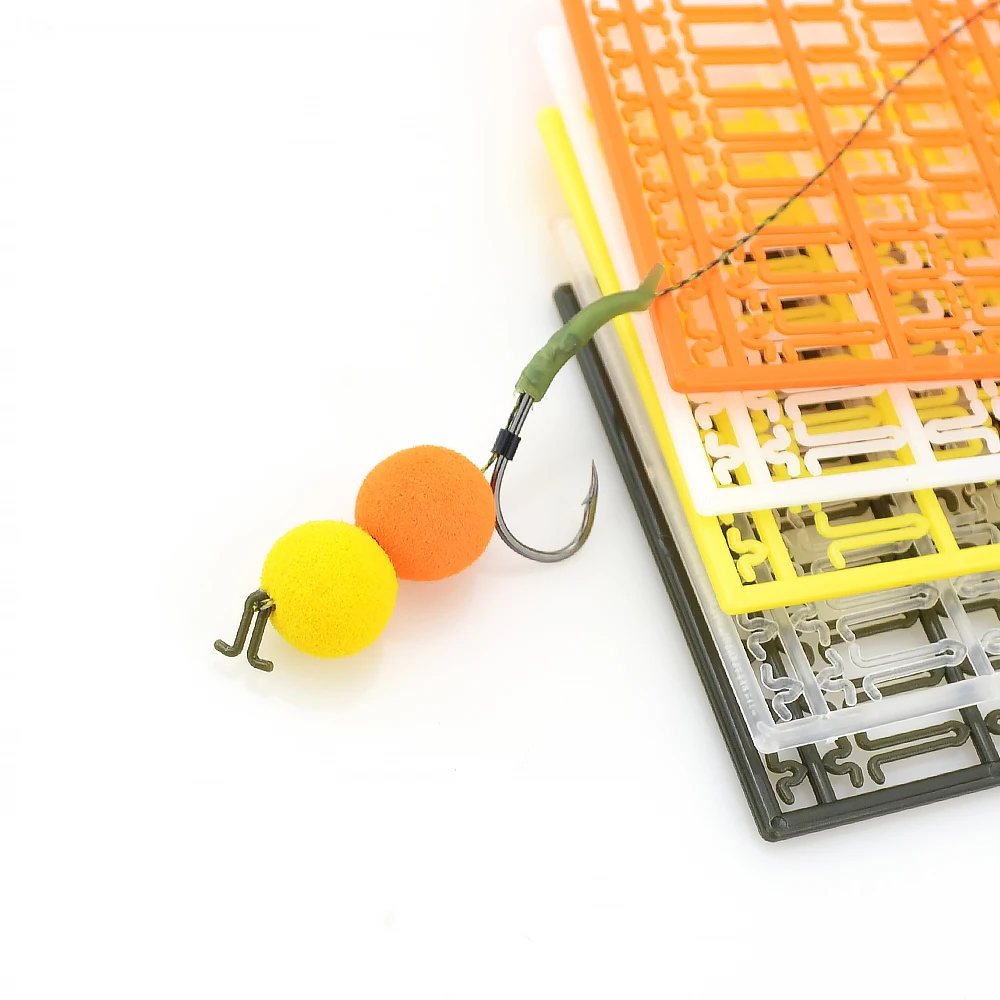 Hirisi 10 tapones para cebo de pesca AH163-arrêts de taladro Boilie y tapones en forma de V para aparejo de pelo accesorios de pesca de carpa - imagen 4