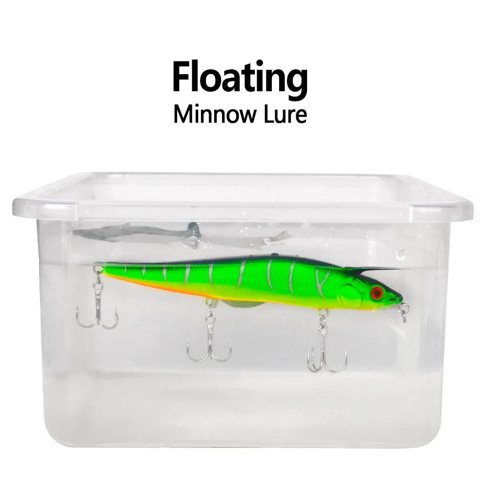 KIDIFUNS-SEÑUELOS DE PESCA DE 140mm y 23g, cebos duros artificiales, señuelo de Pesca de Mar de invierno - imagen 5