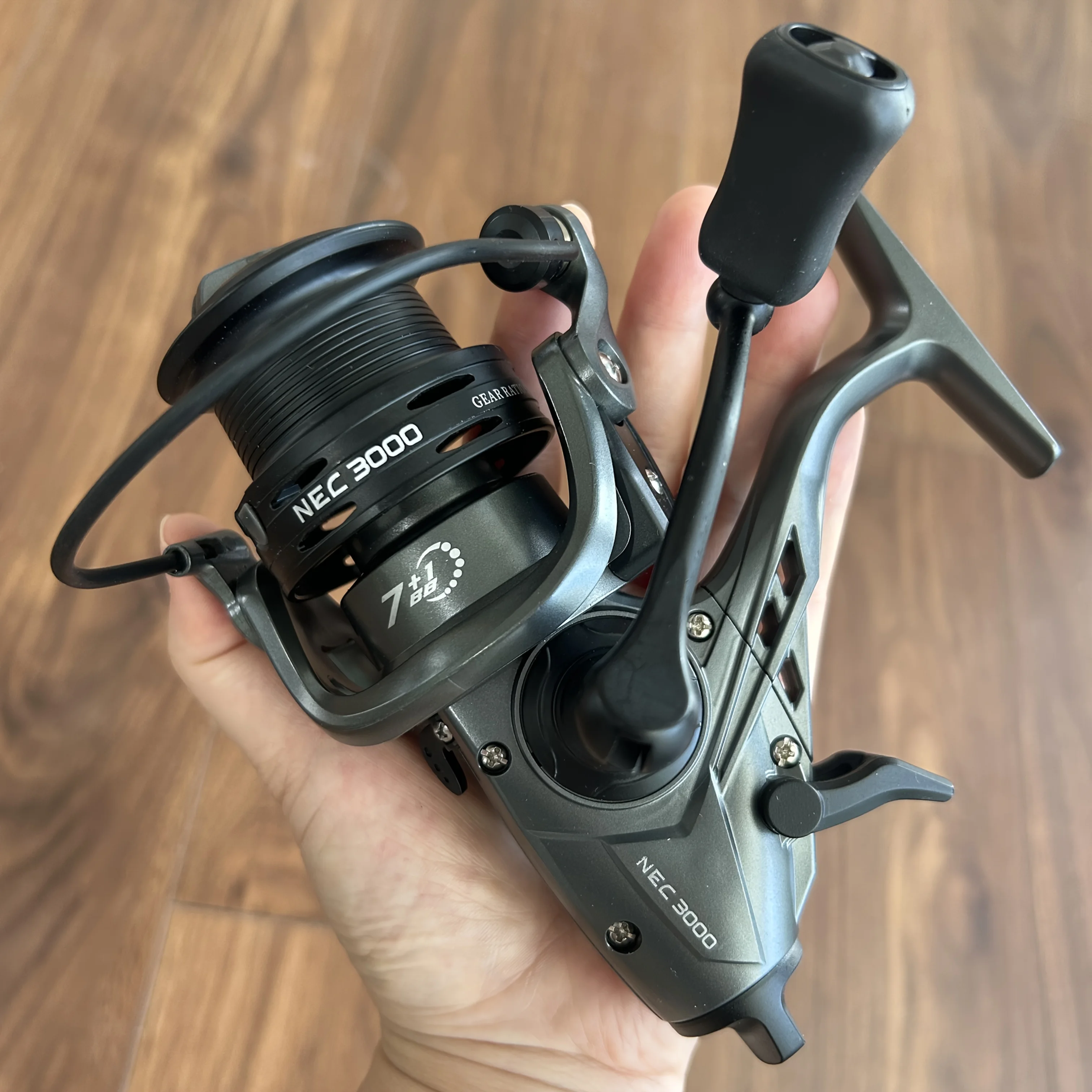 BAKAWA nuevo carrete de pesca giratorio rueda 3000/4000/5000/6000 serie 5,2: 1 carrete de pesca accesorios de pesca carrete de pesca de carpa - imagen 2