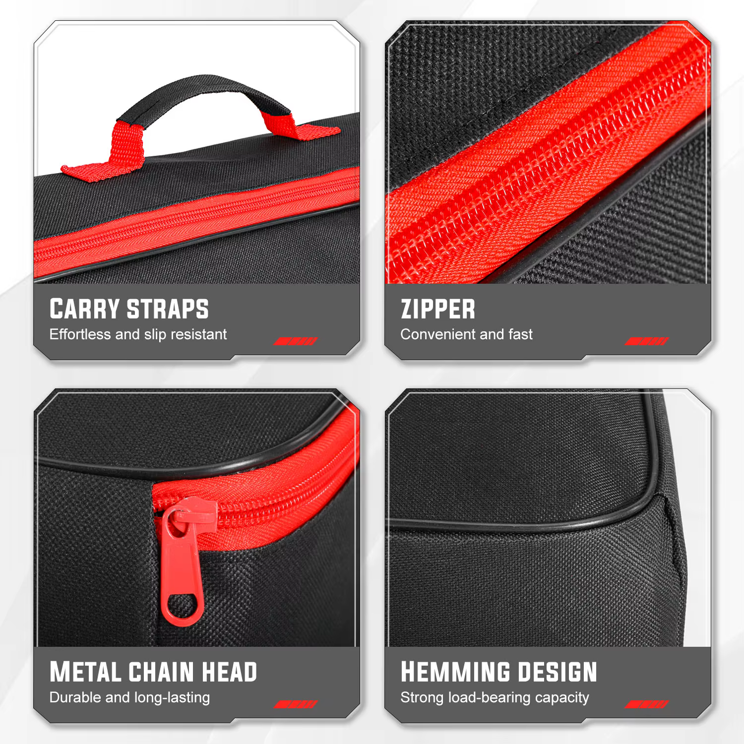 Bolsa portacañas Sougayilang impermeable – Gran capacidad y portátil - imagen 5