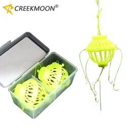 Jaula de cebo para carpa – Acero alto carbono con soporte