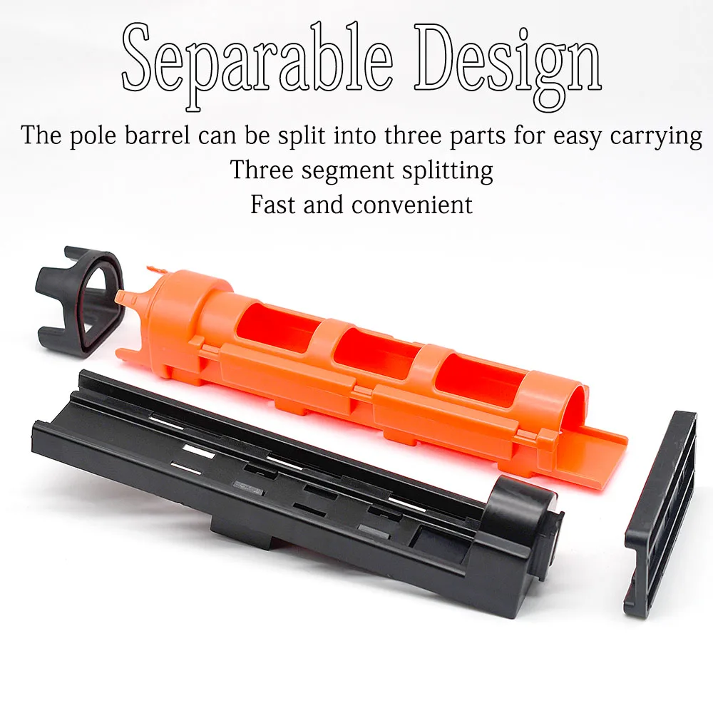 Soporte de varilla duradero y práctico, soporte de barril de balsa de señuelo, nuevo - imagen 4