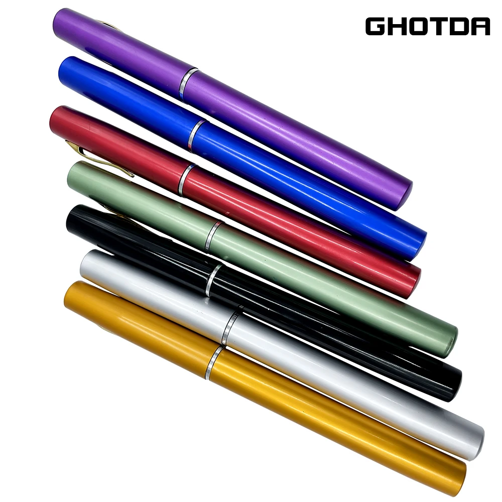 Mini caña de pescar telescópica de bolsillo portátil con forma de bolígrafo, caña de pescar plegable con juego de carretes - imagen 3