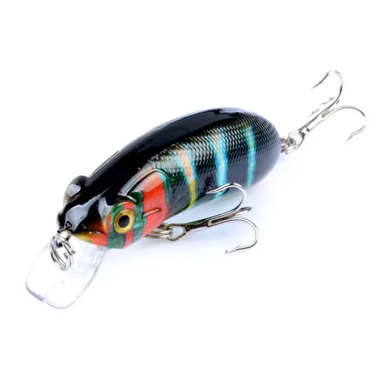 Señuelo de pesca Crankbait, 6cm, 10g, Wobblers de pesca de lubina dura Artificial, Japón Topwater Minnow, aparejos de pesca, 1 ud. - imagen 5