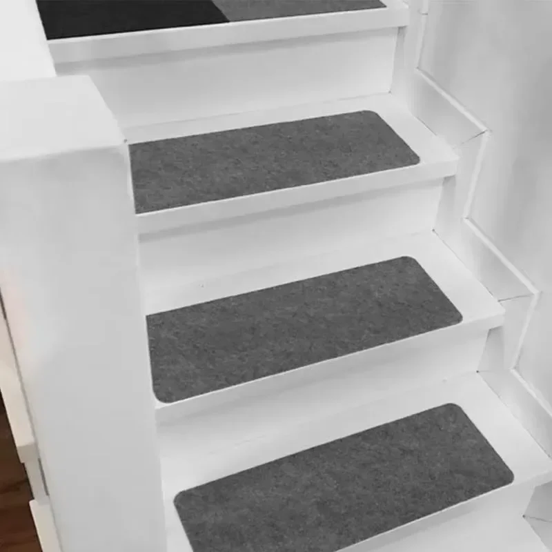 4 Uds. Alfombrillas autoadhesivas antideslizantes para escaleras, cubierta para escalones, cubierta protectora para escaleras del hogar, alfombras para sala de estar - imagen 4