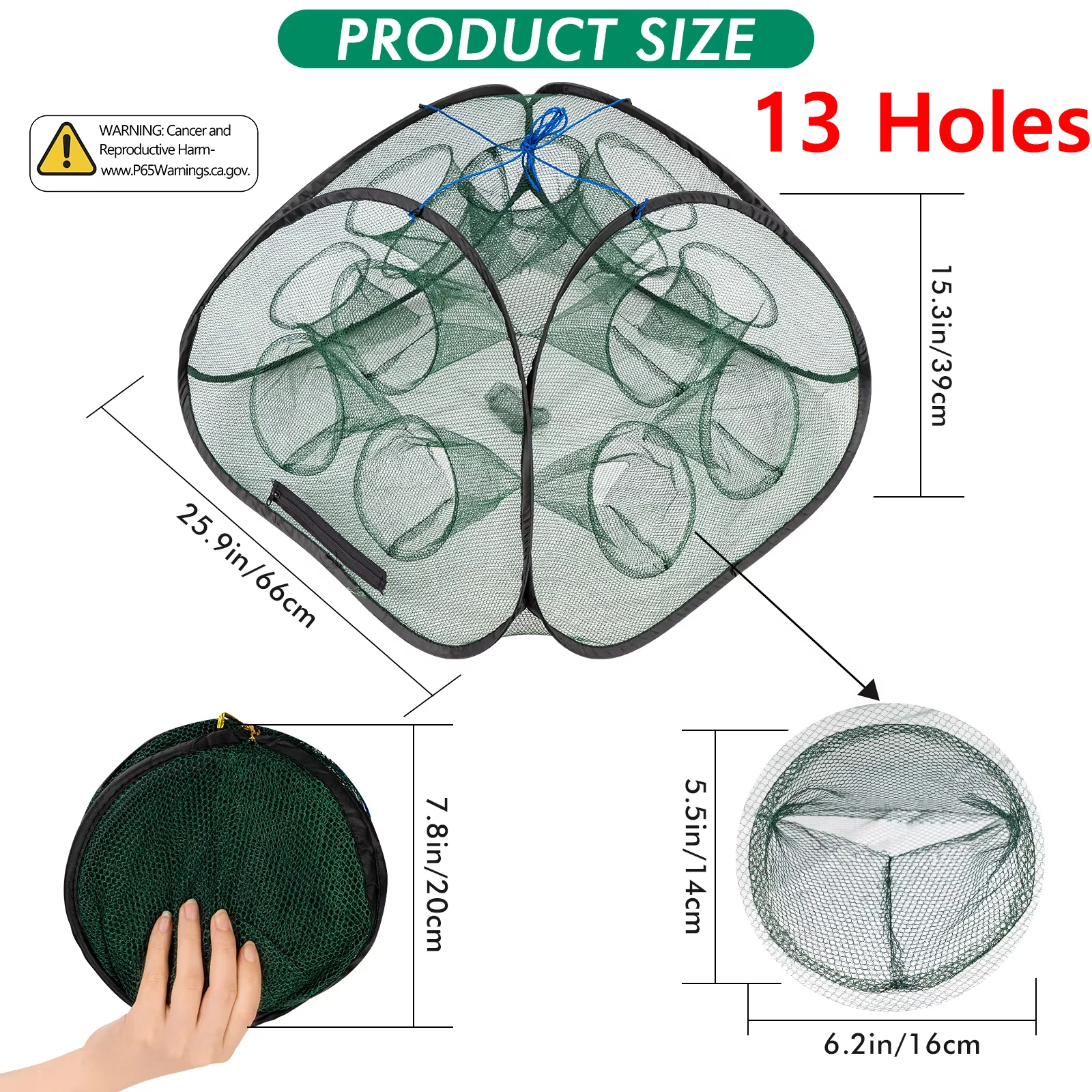 1pcs 13 holes