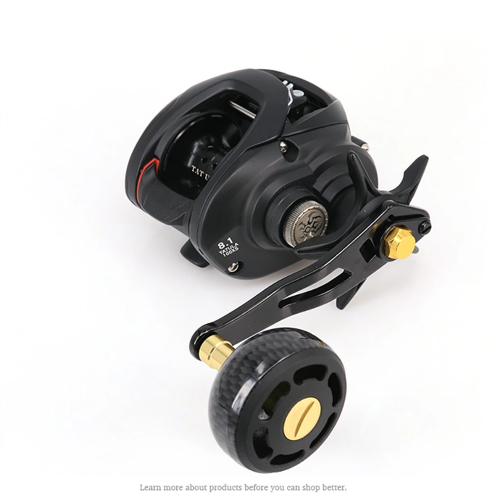 DEUKIO carrete de pesca Baitcasting, piezas de balancín de brazo de mango de Metal, modificación de mango único para marca D/S/A - imagen 5