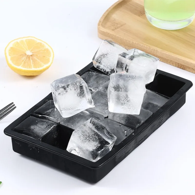 Nuevo molde para cubitos de hielo de silicona de 15 rejillas, bandeja cuadrada grande para cubitos de hielo, moldes para Bar, tienda de té de la leche, molde de producción de cubitos de hielo, caja de almacenamiento - imagen 5
