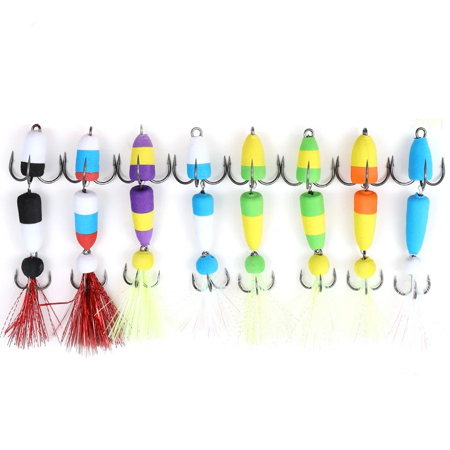 W.P.E-señuelo de Pesca suave MANDULA, 4 unids/lote, tamaño M/L, Multicolor, Swim bait Bass Jig, cebo suave Minnow flotadores Wobbler para Pesca - imagen 5