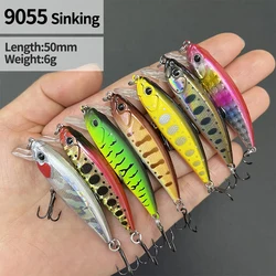Señuelo hundido artificial wobbler – Cebo duro para trucha y lucio