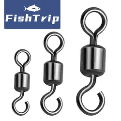 Barril giratorio cambio rápido FishTrip – Conector líder ojo abierto