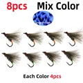 8 piezas de colores surtidos