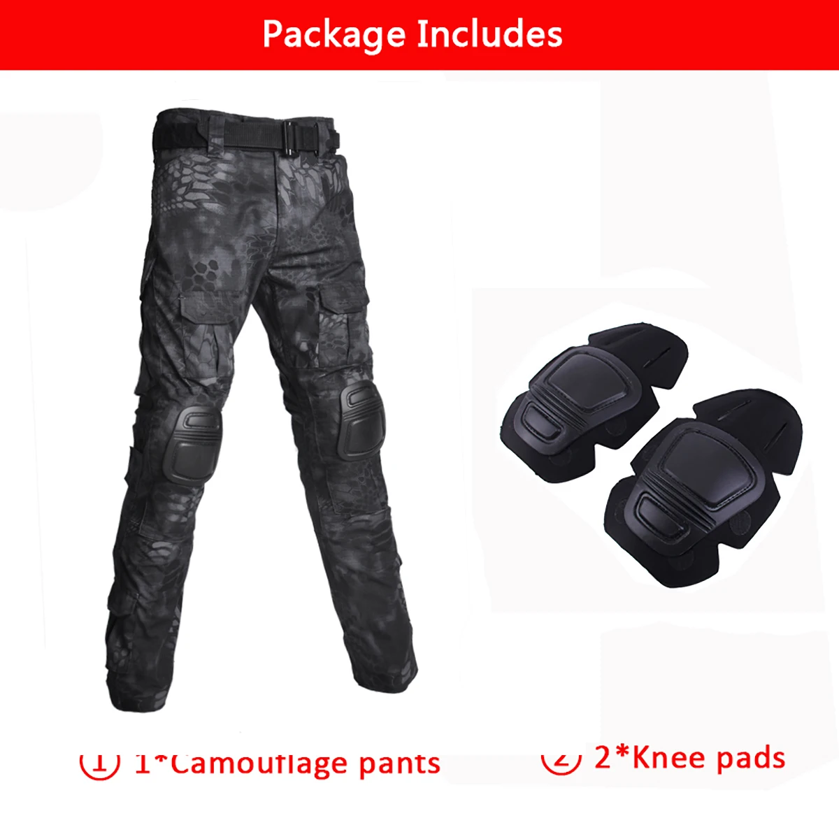 Bk python-Pants with