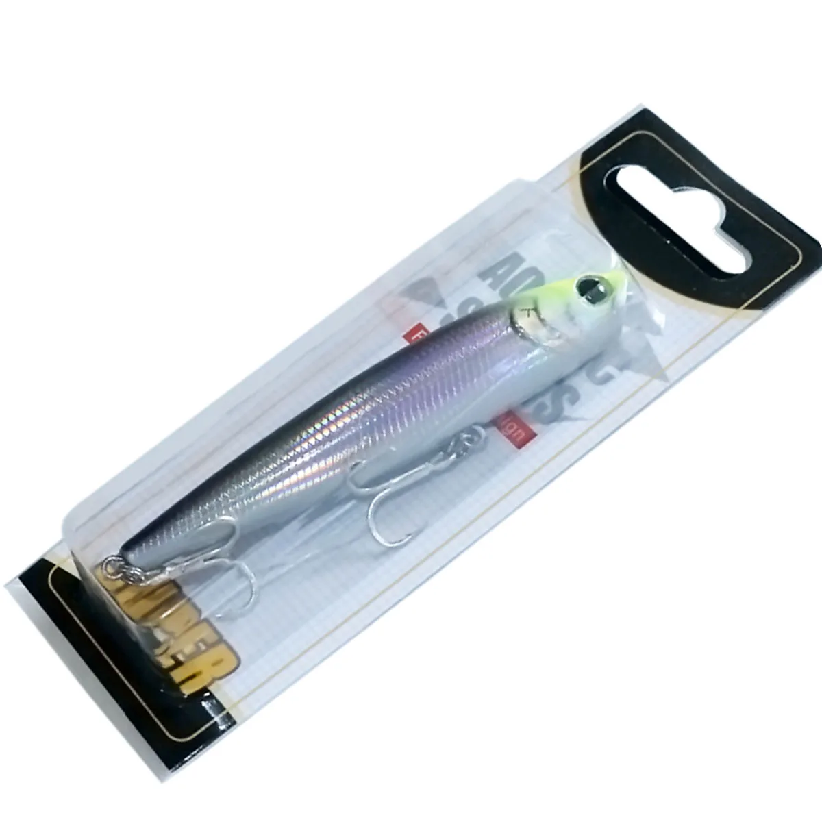 Señuelo de pesca Topwater, cebo duro Wobblers con lápiz, 115mm, 19,5g, 95mm, 12g, señuelo Artificial para caminar, acción de perro para Lucio y lubina - imagen 5