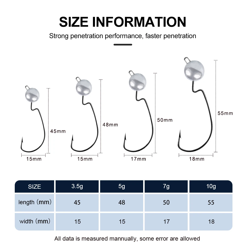 KESFISHING, nueva cabeza de plantilla, 3,5g, 5g, 7g, 10g, ganchos compensados Mustad, cabezal de exportación, hilo protector para aparejos de pesca con señuelo suave - imagen 3