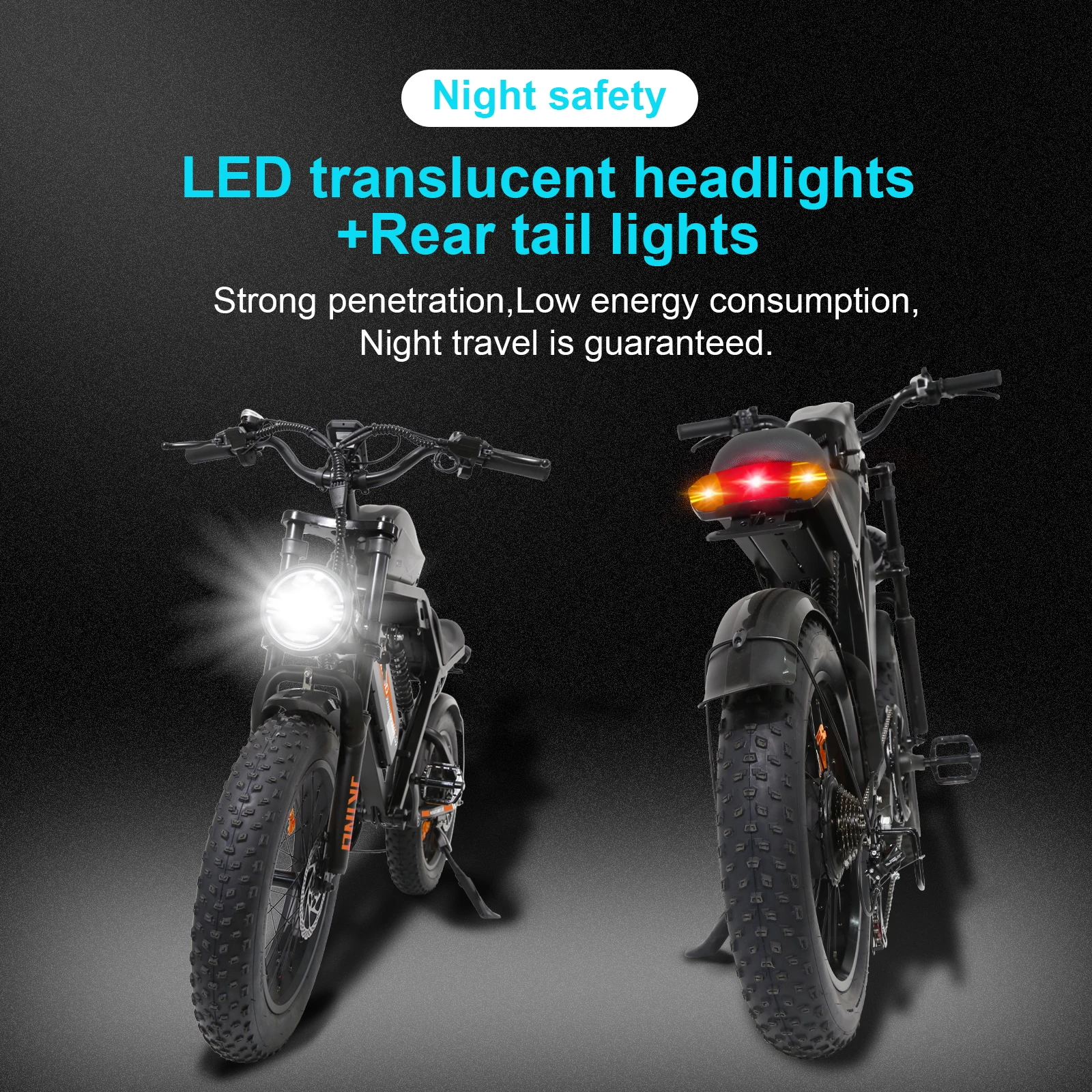 Bicicleta Eléctrica JKING FXH-002 Pro – Doble batería y motor 1000W - imagen 5