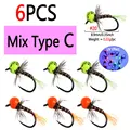 6pcs Mix Type C