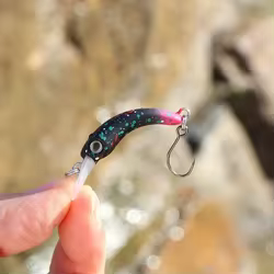 1 Uds. Mini señuelo de pesca flotante Minnow 1,3g 4cm cebo duro Artificial anzuelo afilado Crankbait Wobblers trucha Lucio aparejos de lubina