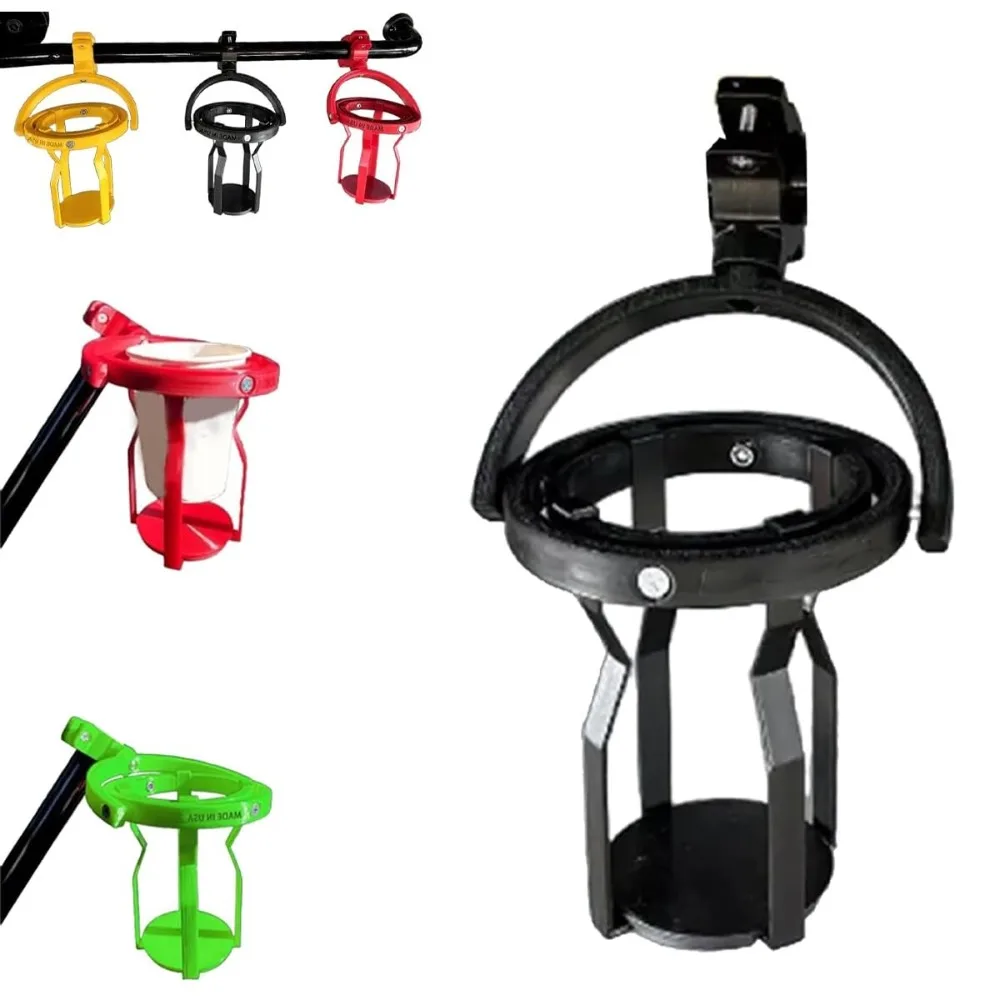 Portavasos giroscópico sin derrames, Clip ajustable, autonivelante, soporte para bebidas de motocicleta 3D, abrazadera multifuncional colgante para portavasos