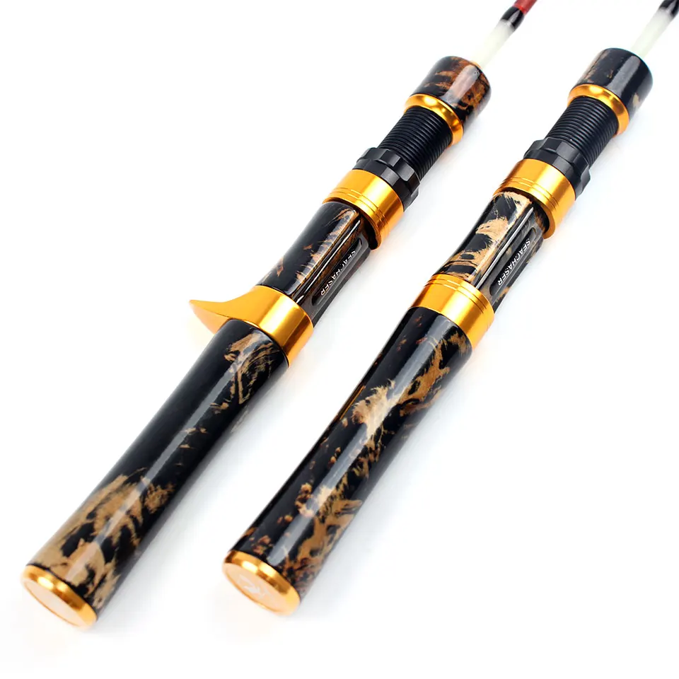 Caña de tirachinas de agua dulce de carbono, agarre cómodo y ligero, Control preciso, portátil para pesca en movimiento, imprescindible para pescadores - imagen 4